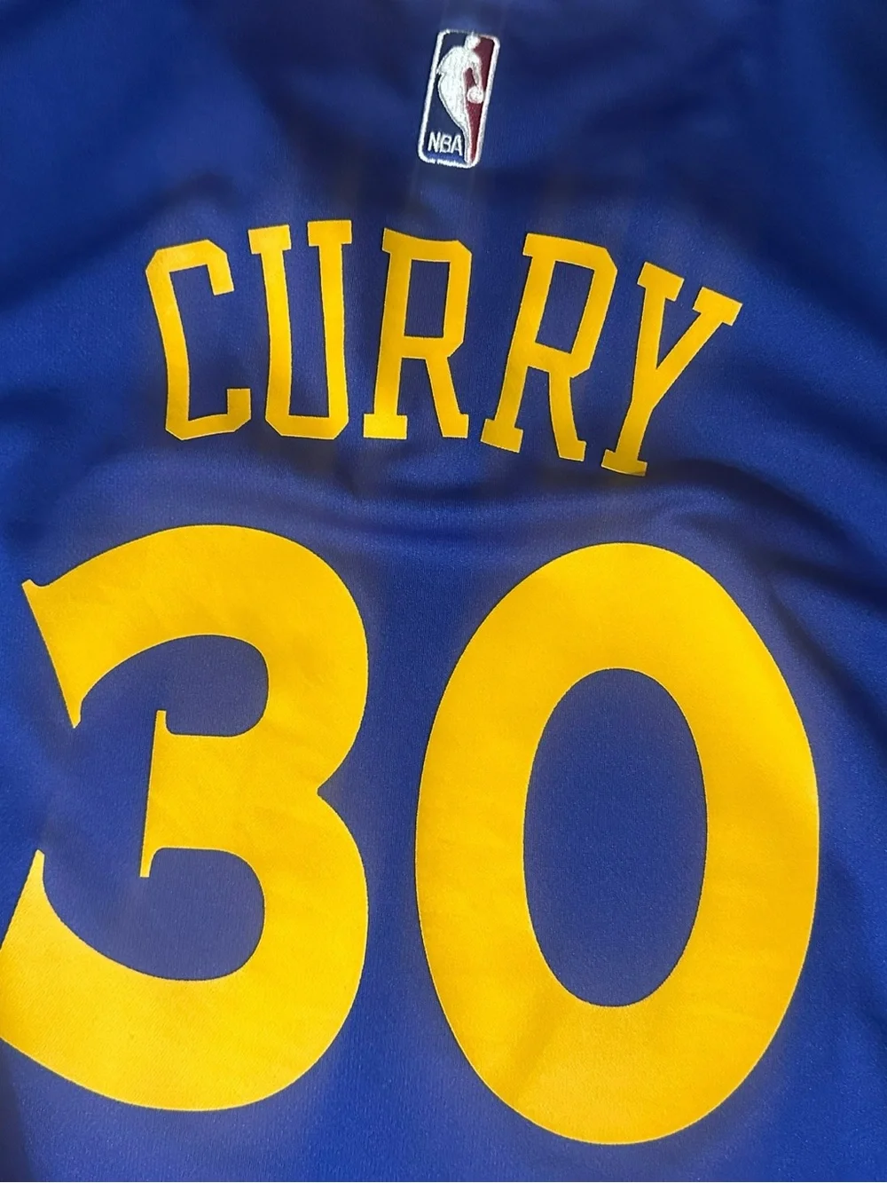 Adidas Men Golden State Warriors Stephen Curry Home Jersey Sz Small